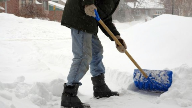 Snow shoveling becomes part of the routine. Source: Sports Health
