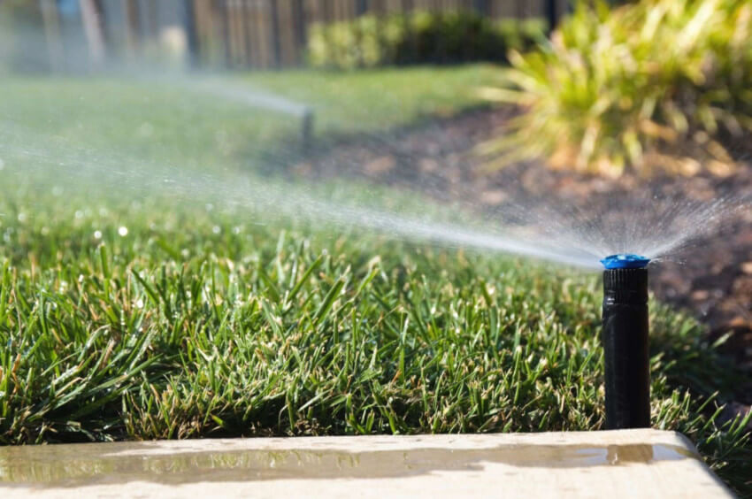 Irrigation will make sure your landscape stays healthy.
