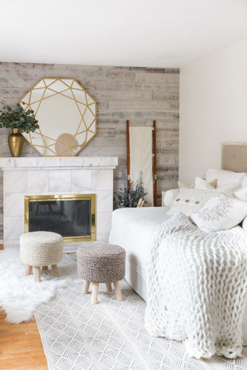 Comfy textures everywhere! Source: Curated Interior