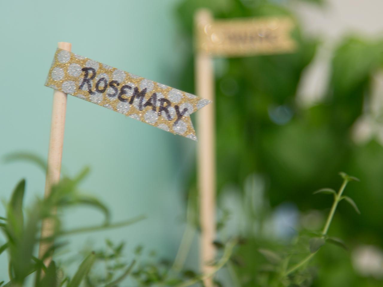 Make your garden even cuter with labels. Source: HGTV