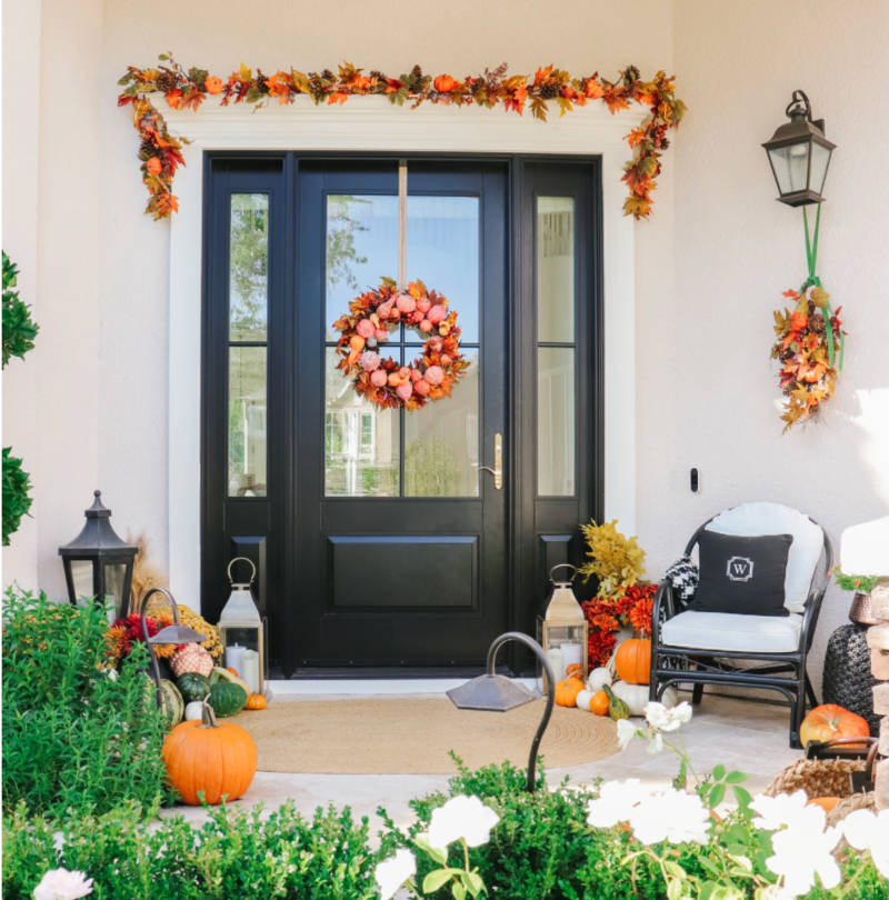 A freshly painted front door can transform your porch. Source: Kristy Wicks
