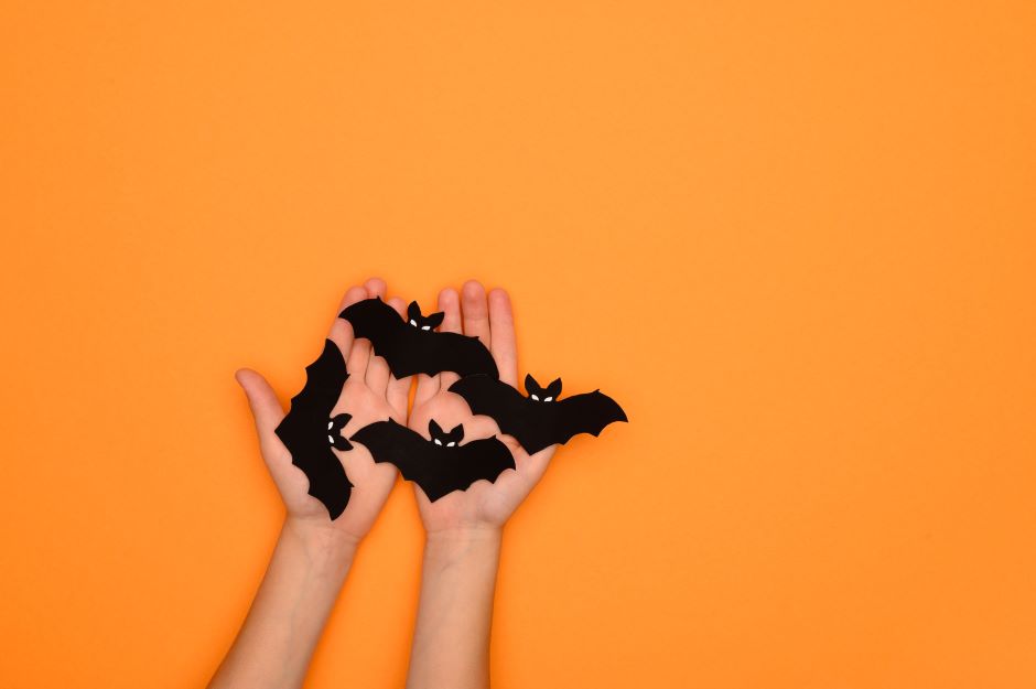 Bat-shaped cutouts
