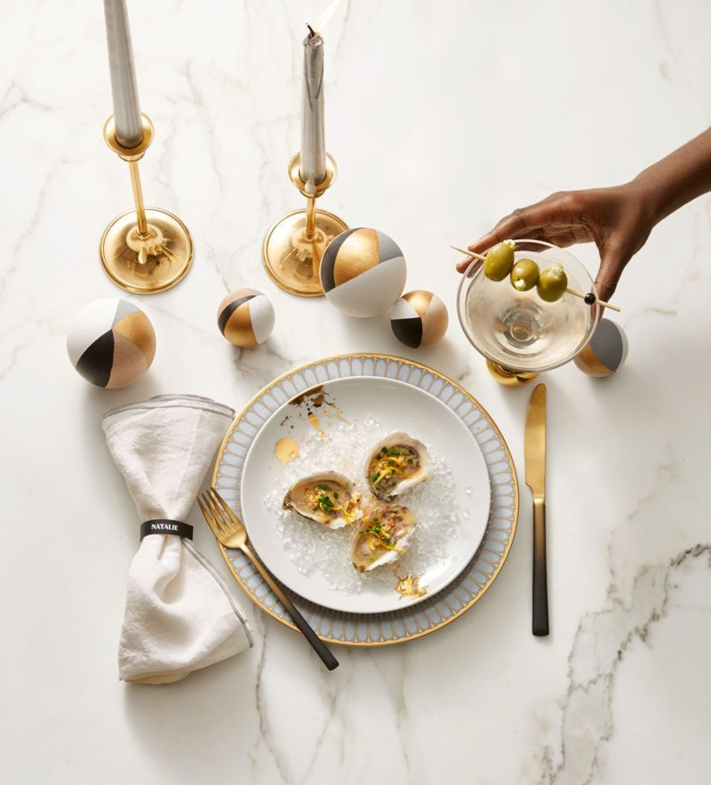 Gold makes anything look classy. Source: Good Housekeeping