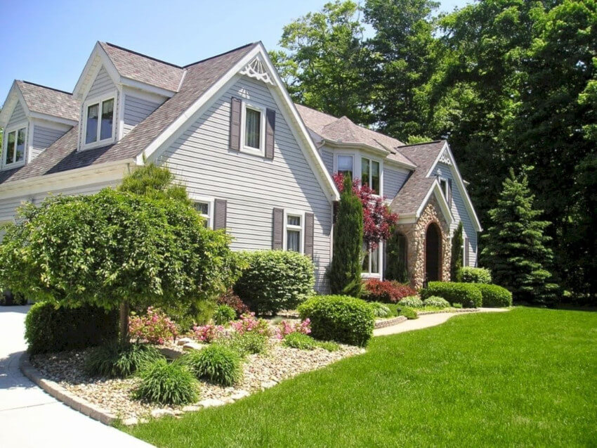 Curb appeal will welcome people into your house.