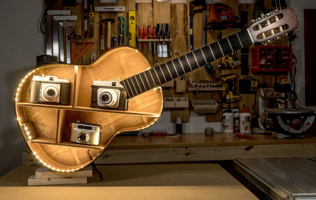 5 Ways To Make Your Own DIY Guitar Shelf