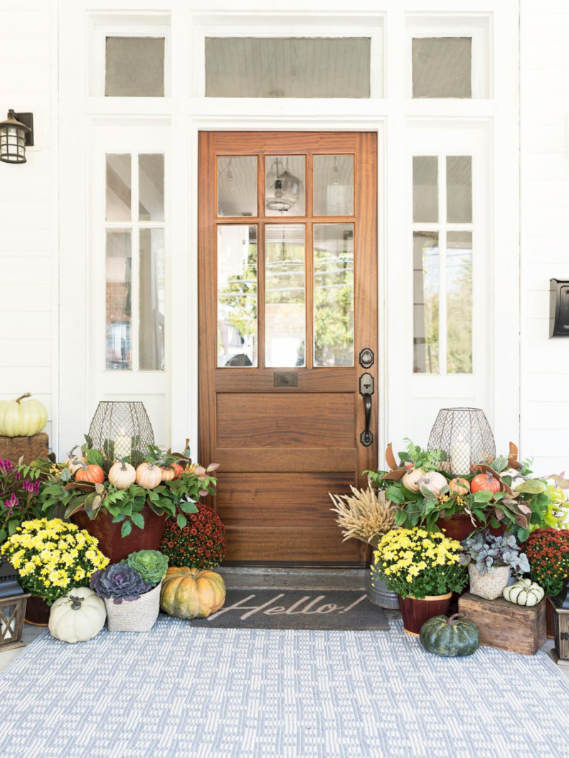 The front porch is the face of your home! Source: HGTV