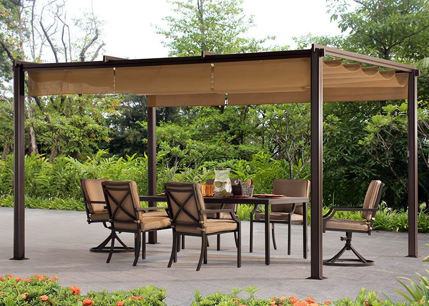 A mobile shade spot for your backyard. Source: DesignIdea