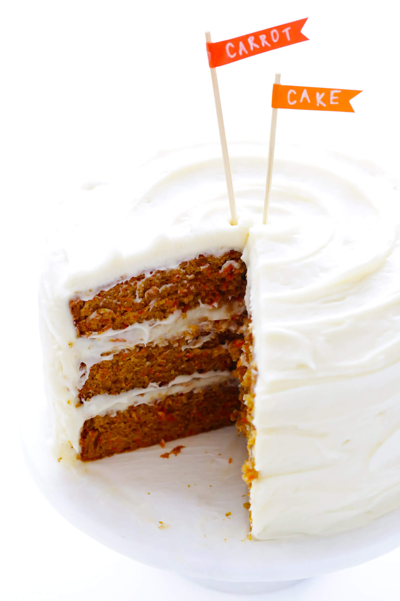 A classic carrot cake with a touch of Easter.  Source: Gimme Some Oven